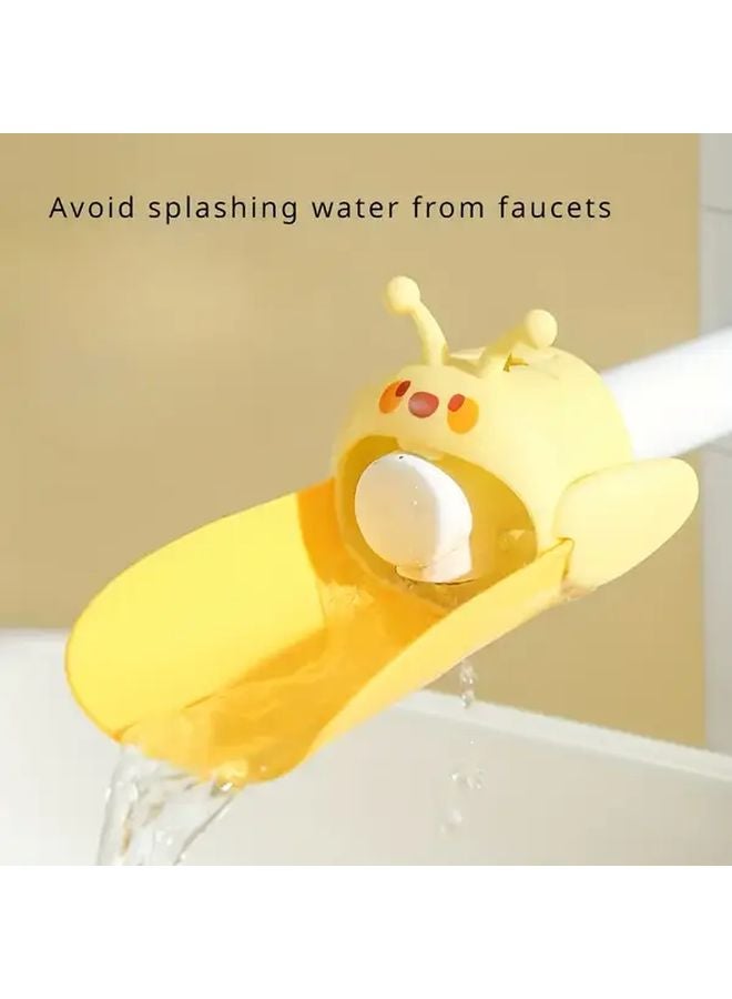 Cute Cartoon Animal Faucet Extender U Shaped Plastic Sink Tap Extension For Kitchen Bathroom - Image 2