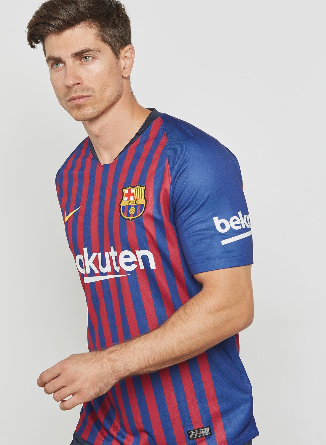 Nike FC Barcelona 18/19 Stadium Home Jersey for Men | Best Price UAE