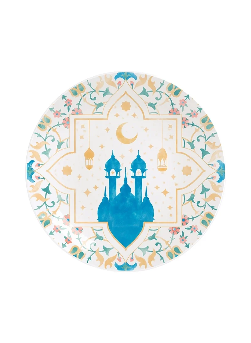TRAMONTINA Tramontina Hayat 19cm Ramadan Themed Decorated Porcelain Dessert Plate