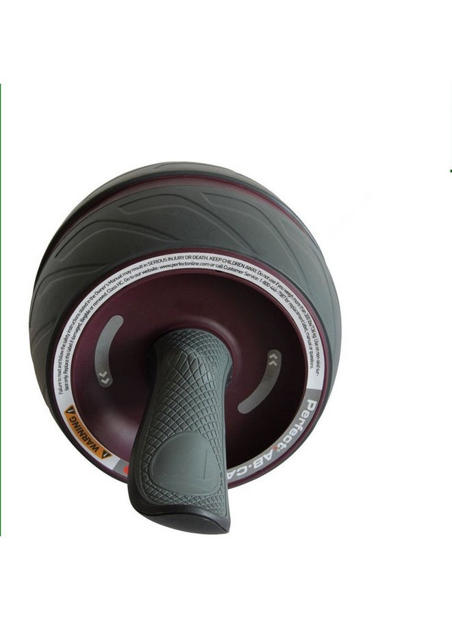 بيرفيكت فيتنس عجلة تمارين Ab Carver Pro Roller من Perfect Fitness مع مقاومة زنبركية مدمجة، معدات تمارين أساسية في المنزل، باللون الأحمر  - Image 2