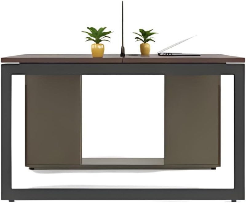 Neo Front محطة عمل مكتبية مزدوجة Neo Front 1.4 متر DG-DW1401 مع قسم ودرج مرن - Image 5