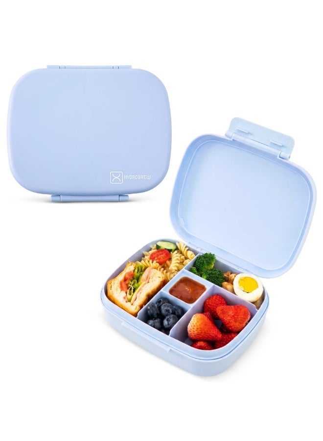Hydrobrew Smart Serve Bento Lunch Box 1100 ml, 5 compartment- Sky Mist - Image 1