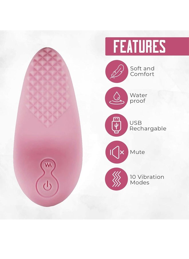 Taizz Ventures - Lactation Massager Ultimate Comfort with Soft Silicone Lactation Breast Massager, Massage Machine, Breast Massager for Woman with 9 Vibrations, 3 Strengths - Ideal for Women's Wellness - Image 1