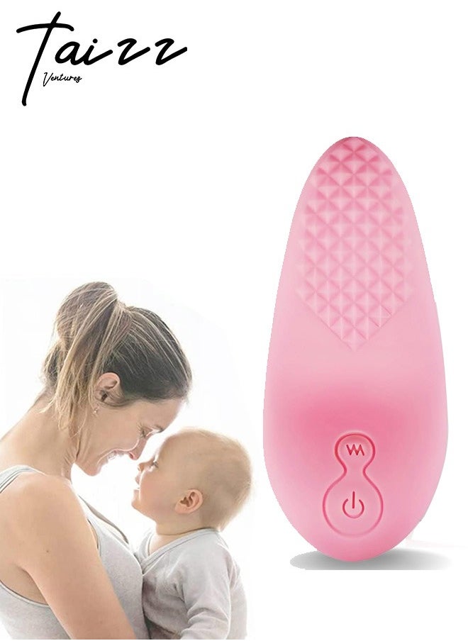 Taizz Ventures - Lactation Massager Ultimate Comfort with Soft Silicone Lactation Breast Massager, Massage Machine, Breast Massager for Woman with 9 Vibrations, 3 Strengths - Ideal for Women's Wellness - Image 1