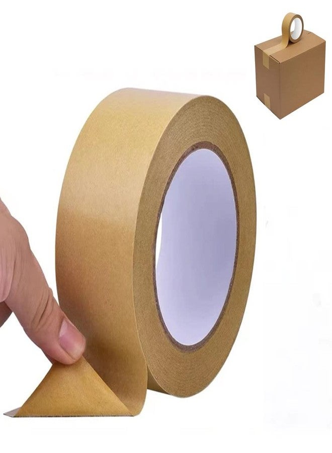 ISAN® Brown Paper Packing tape with Strong Adhesive, Eco friendly, Self-Adhesive Bio-Degradable Kraft Paper Tape, 72mm (3" Approx) Width X 50Mtr Length (1 Pc.) - Image 5