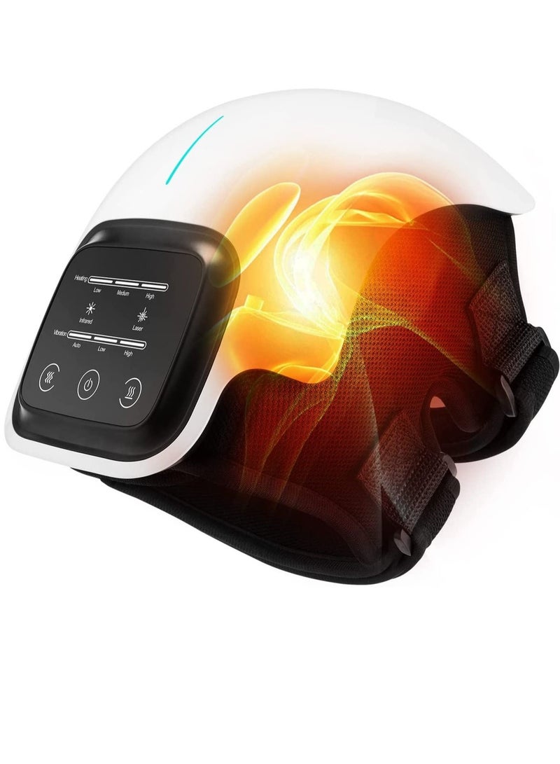 Generic Knee Massager with Infrared Heated and Vibration, Large LED Screen Joint Warmer Massage for Reduces Knee Inflammation, Swelling, Stiffness - Image 1