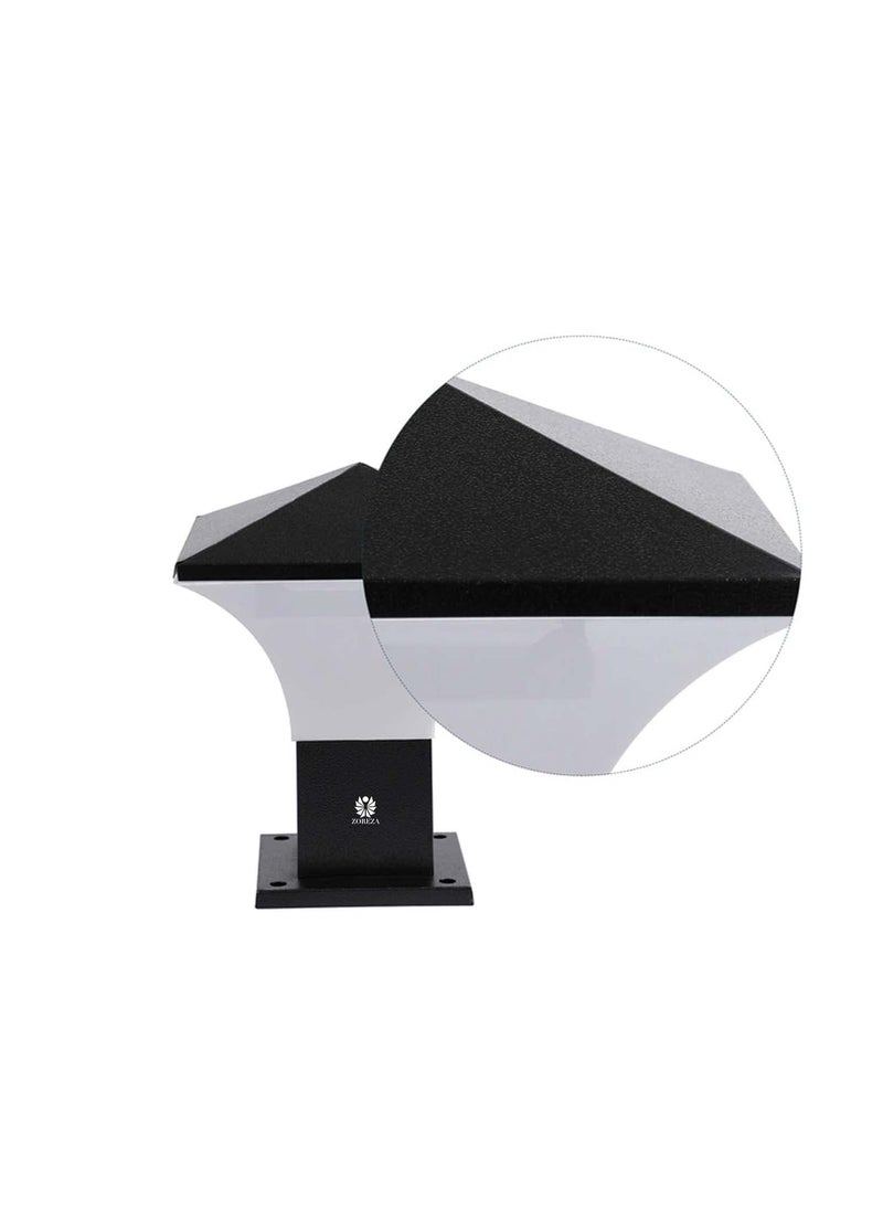 ZOREZA ZOREZA Premium Gate Light for Home Bright Outdoor Waterproof Lamp for Main Gates Stylish Gate Lamp for Home Gate Pillar Light Gate Pillar Lights Gate Light Set of 2 Pack of 2  - Image 5
