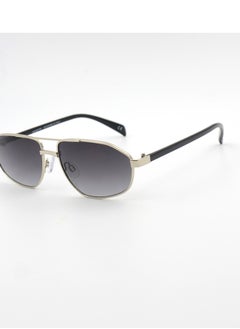 MADEYES Men's UV Protection Sunglasses EE24M035-5 - Silver/Black  - Image 2