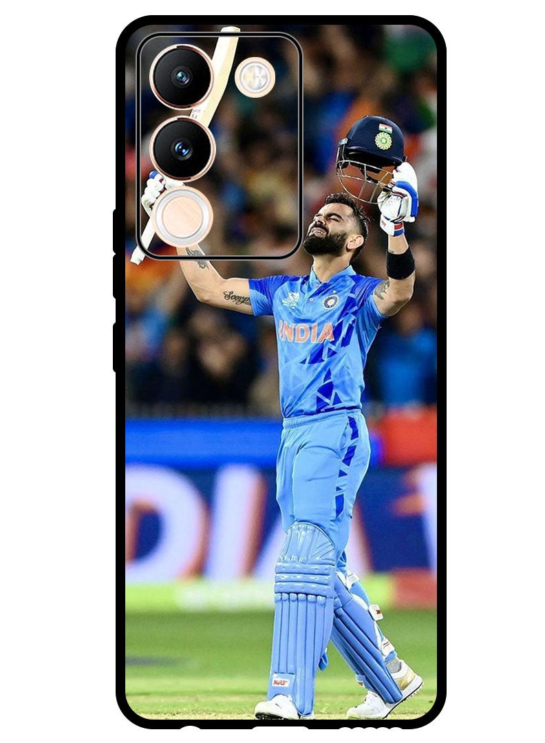 Theodor Protective Case Anti Scratch Shock Proof Bumper Cover For Vivo Y200 Virat Kholi 3 - Image 1