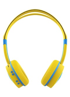 BINGOZONES Bingozones B19 Kids Wireless Headphones with Microphone - Bluetooth 5.0 - Support Memory Card and Aux Mode (85 db Volume Limit, YELLOW) Headset  - Image 2