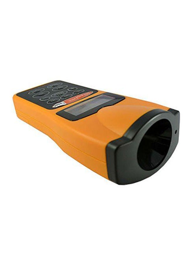 Ultrasonic Distance Meter With Laser Pointer Yellow/Black - Image 3