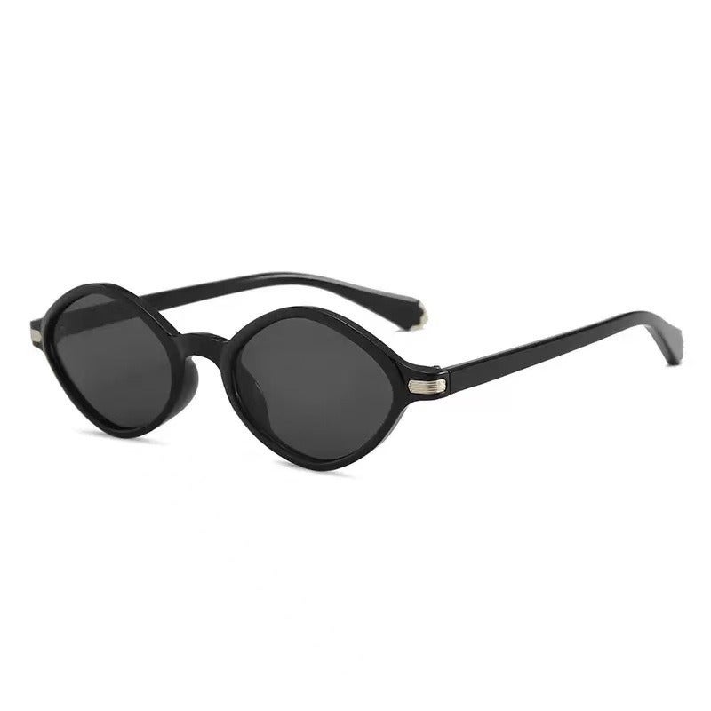 نظارات شمسية بيضاوية رجعية مع حماية UV400 - Image 3