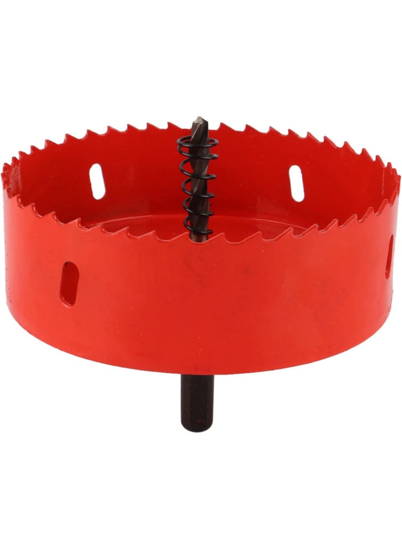 GGOOT Drilling Saw Cutter  M42 HSS Hole Saw Cutter Drill Bit for Aluminum Iron Pipe 110mm, Metal Double Drilling Saw, Hardware Tools - Image 2