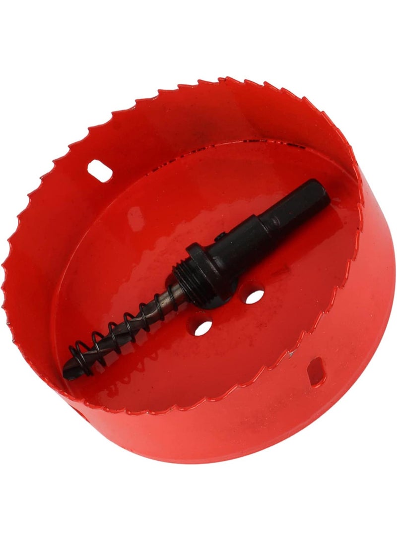 GGOOT Drilling Saw Cutter  M42 HSS Hole Saw Cutter Drill Bit for Aluminum Iron Pipe 110mm, Metal Double Drilling Saw, Hardware Tools - Image 5