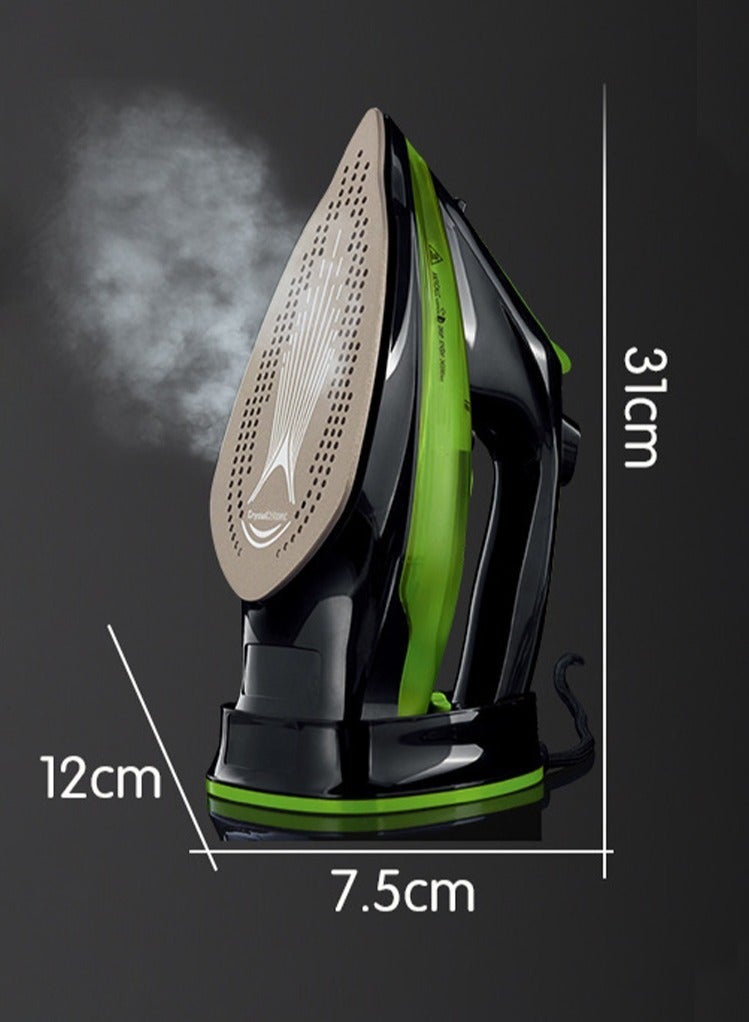 حديد بخار، 2400 واط، لجميع أنواع الملابس (أخضر) - Image 3