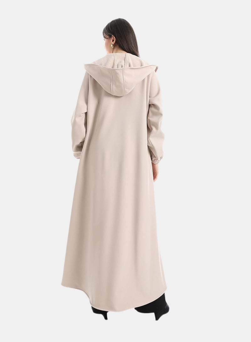 Red Circle Hooded Cardigan - Image 3