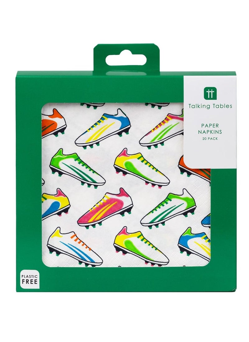 توكينج تيبلز مناديل كرة قدم قابلة لإعادة التدوير - عبوة  قطعة - Image 4