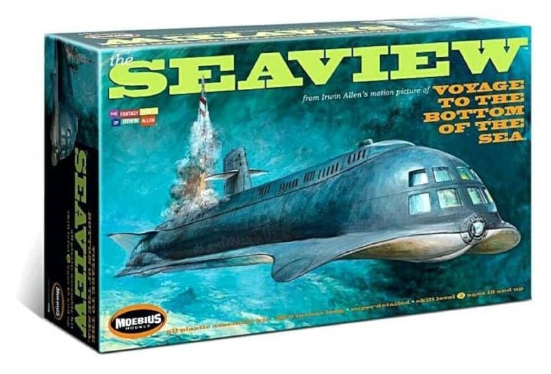 Moebius Models Seaview - 8 Window Movie Version - Image 4