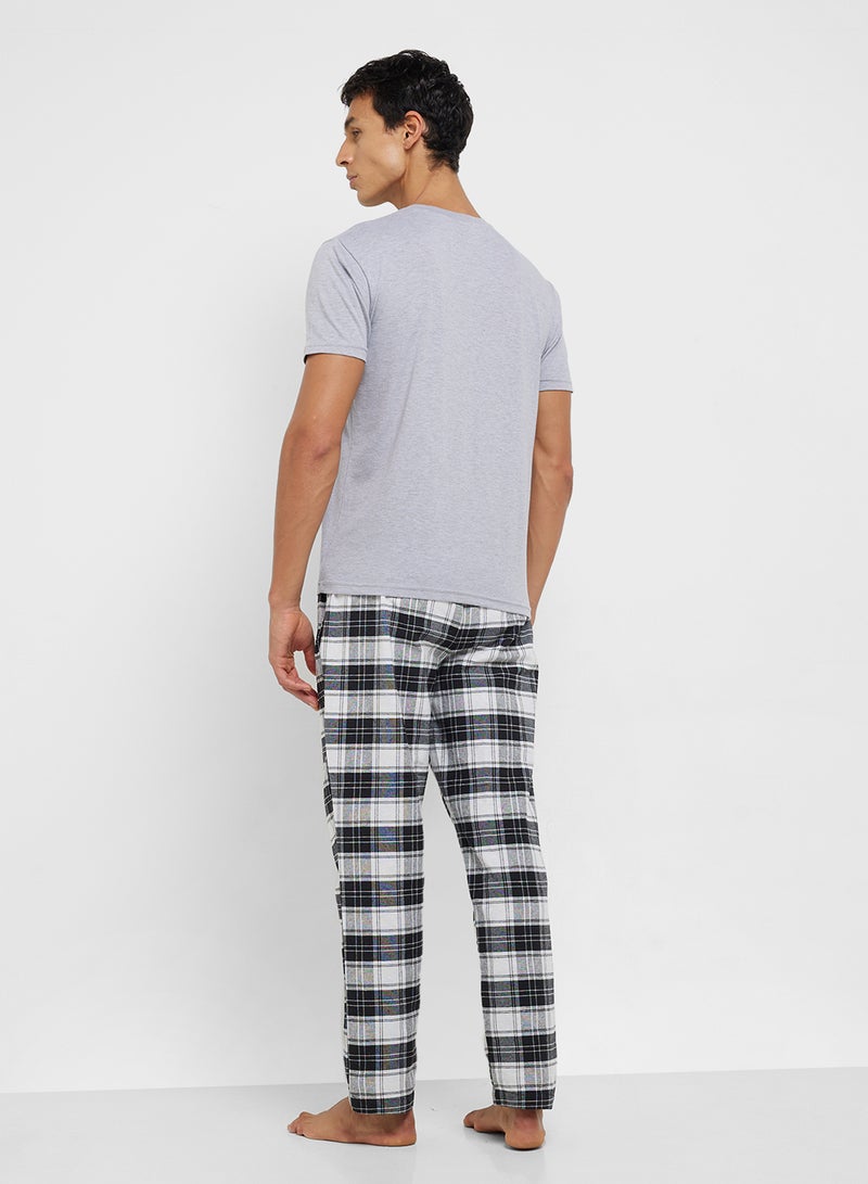 Seventy Five Nightwear T-Shirt & Pants Set  - Image 2
