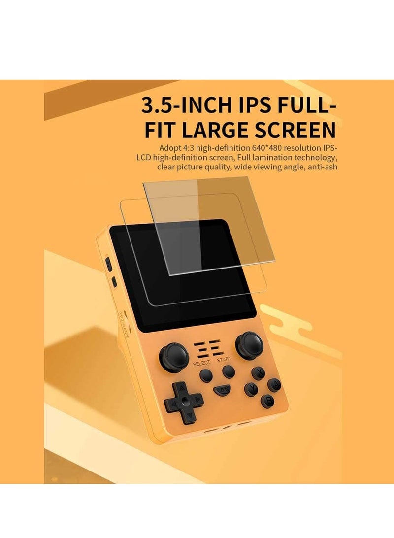 ZAMZIN Retro Arcade Handheld Game Console with 15000 Built-In Games, 3.5-Inch IPS Screen, Portable Classic Gaming System, Rechargeable Battery, Kids & Family Gift - Image 4