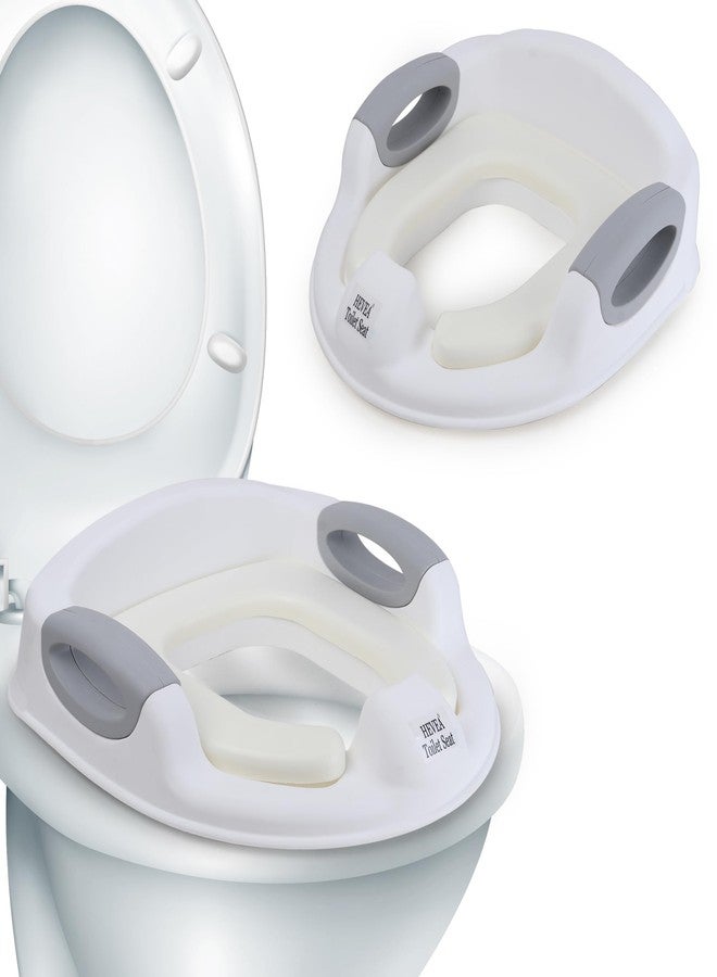 HEVEA Baby Potty Training Seat for Kids Boys Girls with Detachable Soft PU Foam Cushion & Sturdy Handle and Comfortable Backrest and Safe Urine Guard (0 to 6 Years) - Image 1