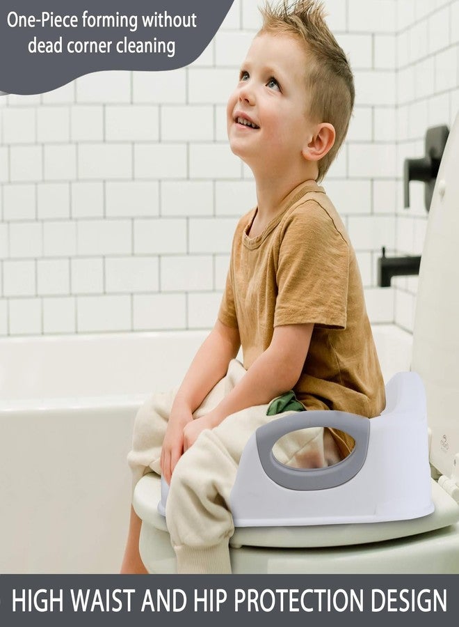 HEVEA Baby Potty Training Seat for Kids Boys Girls with Detachable Soft PU Foam Cushion & Sturdy Handle and Comfortable Backrest and Safe Urine Guard (0 to 6 Years) - Image 3