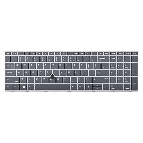 SUNMALL Replacement Keyboard with Backlit Compatible with HP ZBOOK 15 G5, 15 G6, ZBOOK 17 G5, 17 G6 (Doe Not Fit for Zbook 15U G5 Series) L12765-001 L28407-001 L29635-001 - Image 2