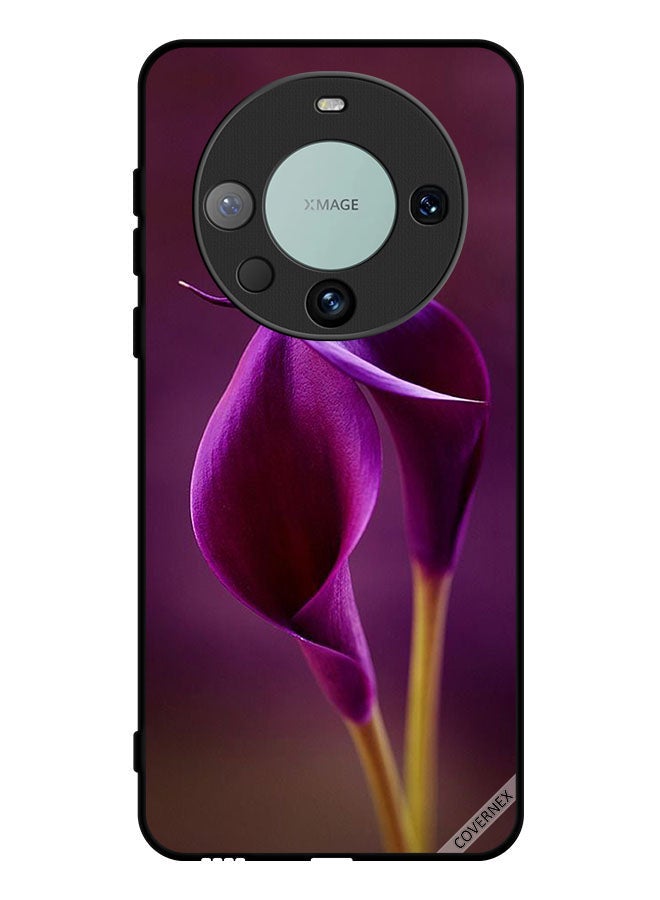 Covernex Protective Case Cover For Huawei Mate 60 Pro Two Beautiful Flowers - Image 1