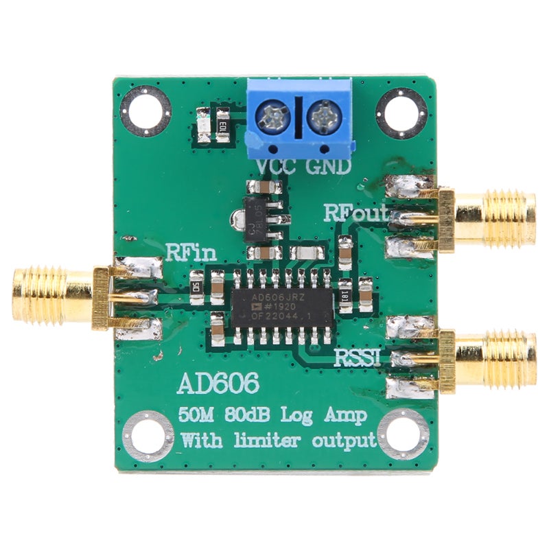 AD606 80dB Demodulation Logarithmic Amplifier Module 5V 325 mW Low Power Consumption - Adjustable Output Amplitude Limiter Output -75 dBm to +5 dBm Dynamic Range for Signal Processing - Image 1
