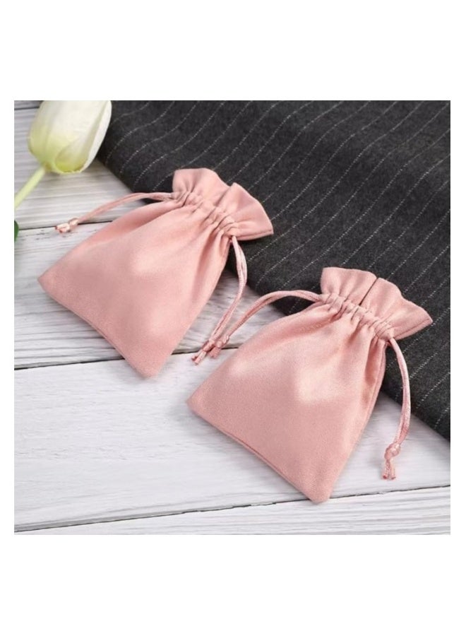 Jewellery Drawstring Bag, 20 Pieces Velvet Gift Bags Wedding Gift Bags Baby Shower Gifts Candy Bags Necklaces Bracelets Earrings Rings Packaging 9 x 12 cm - Image 3