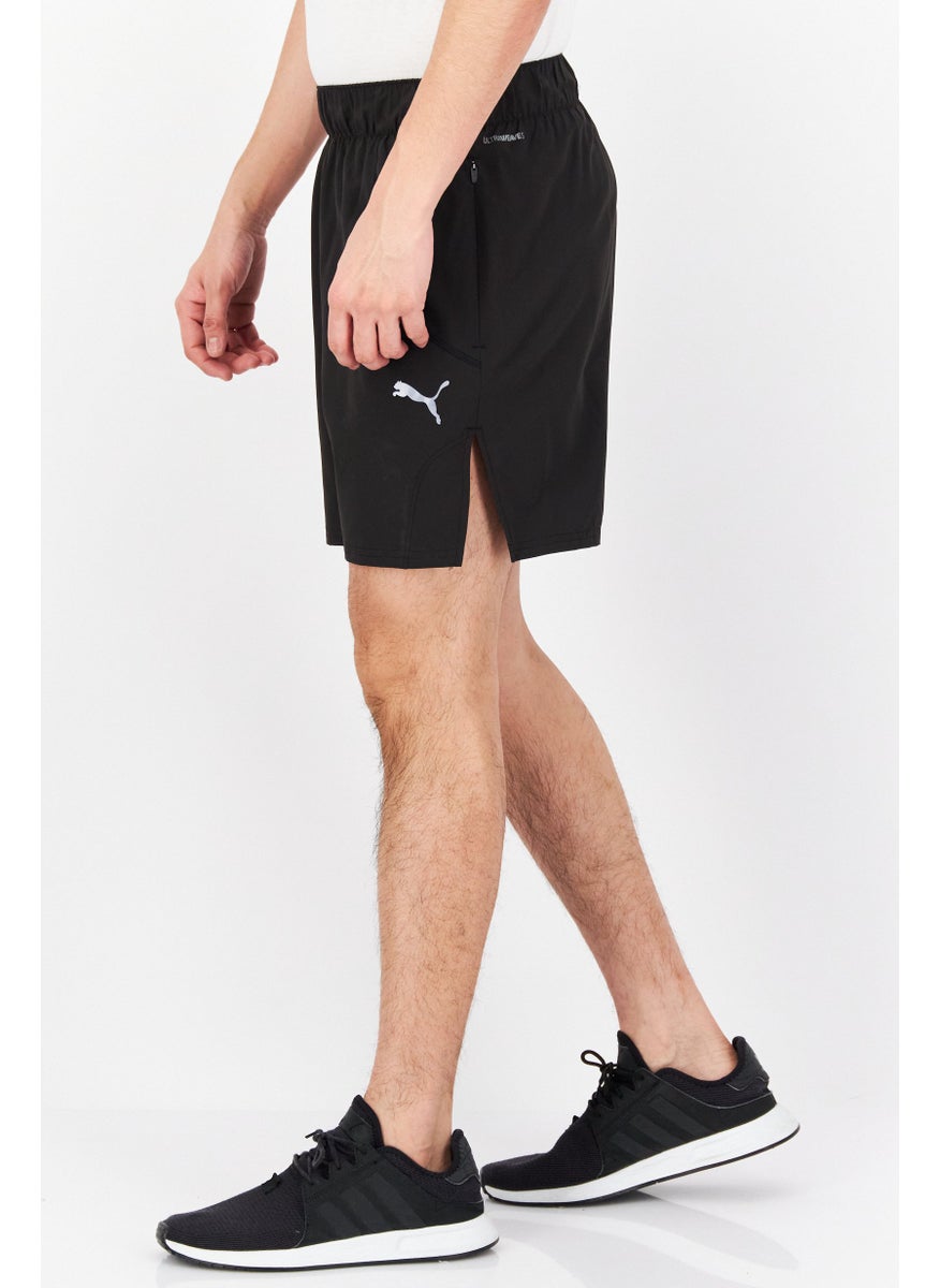 PUMA Men Sportswear Fit Brand Logo Training Shorts, Black  - Image 2