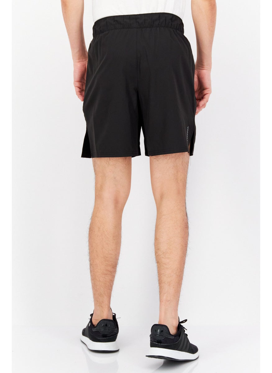 PUMA Men Sportswear Fit Brand Logo Training Shorts, Black  - Image 3