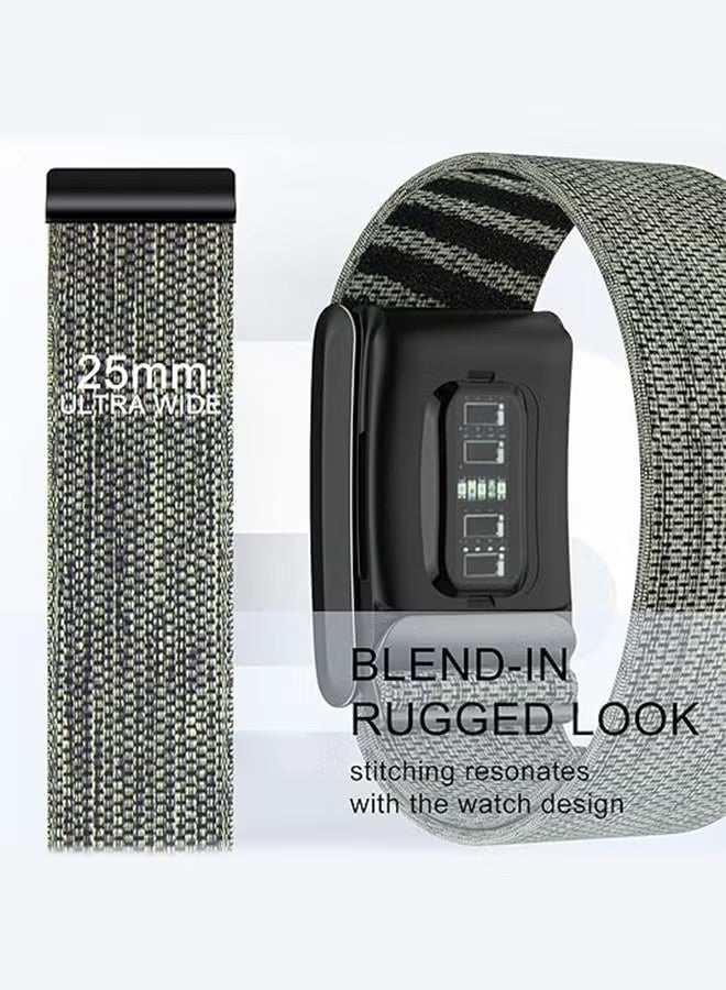 Nylon Sport Band Compatible with Whoop Band 4.0 Strap Men Women with Bumper Case, Breathable Nylon Adjustable Waterproof Replacement Wristbands Straps for Whoop 4.0 - Image 4