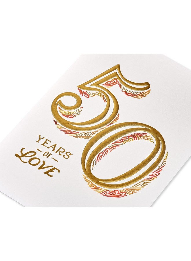 Papyrus 50Th Anniversary Card For Couple (Wonderful Memories) - Image 5