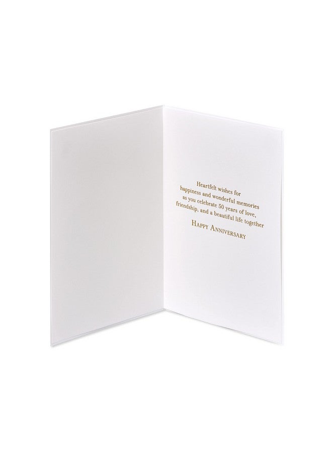 Papyrus 50Th Anniversary Card For Couple (Wonderful Memories) - Image 2