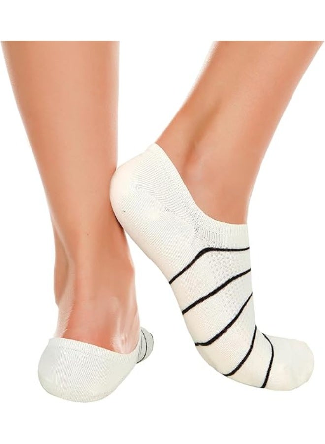 Women's casual ankle-length socks set, comfortable for the feet, 5 pairs + 1 gift, 6 pairs complete, size (34-42) - Image 2