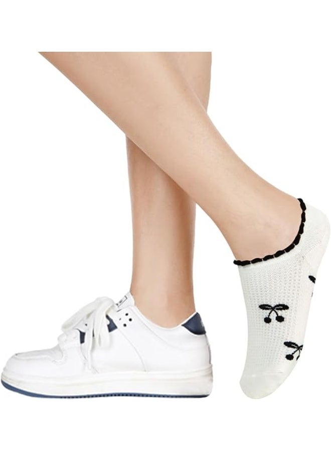 Women's casual ankle-length socks set, comfortable for the feet, 5 pairs + 1 gift, 6 pairs complete, size (34-42) - Image 4