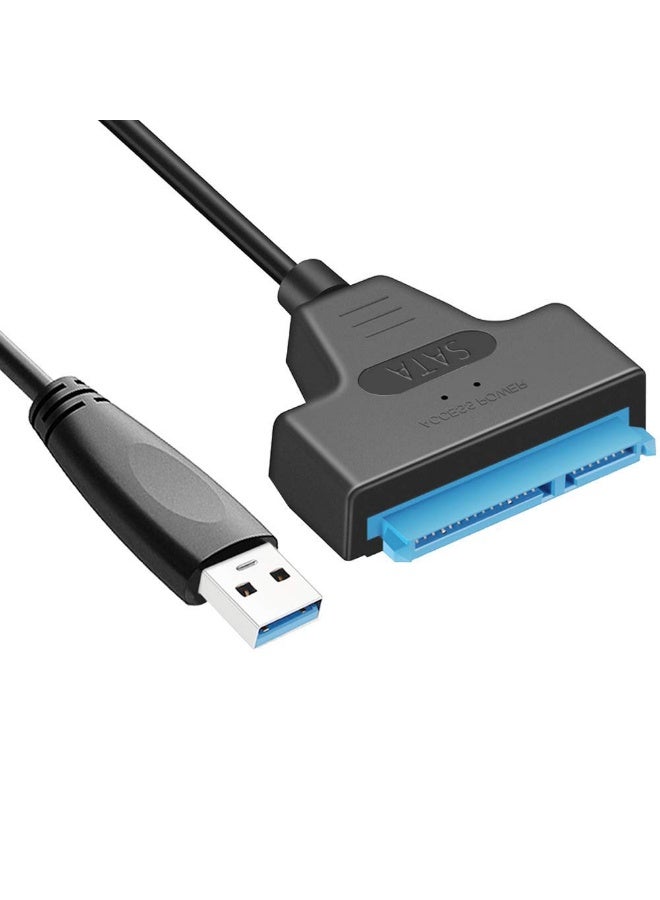 USB 3.0 إلى SATA III SSD HDD 2.5 بوصة كابل محول القرص الصلب ، يدعم UASP - Image 1
