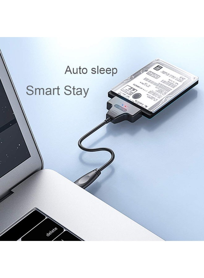 USB 3.0 إلى SATA III SSD HDD 2.5 بوصة كابل محول القرص الصلب ، يدعم UASP - Image 4