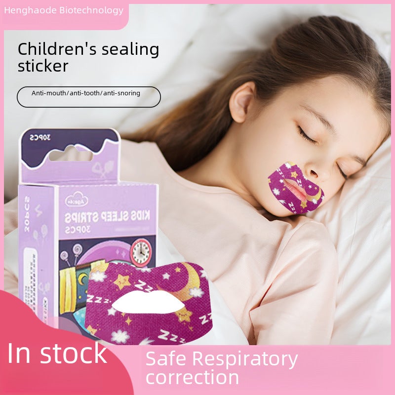Generic Lip stickers manufacturers wholesale anti-mouth sleep closed mouth stickers children sleep closed mouth stickers mouth breathing correction stickers Juvenile 