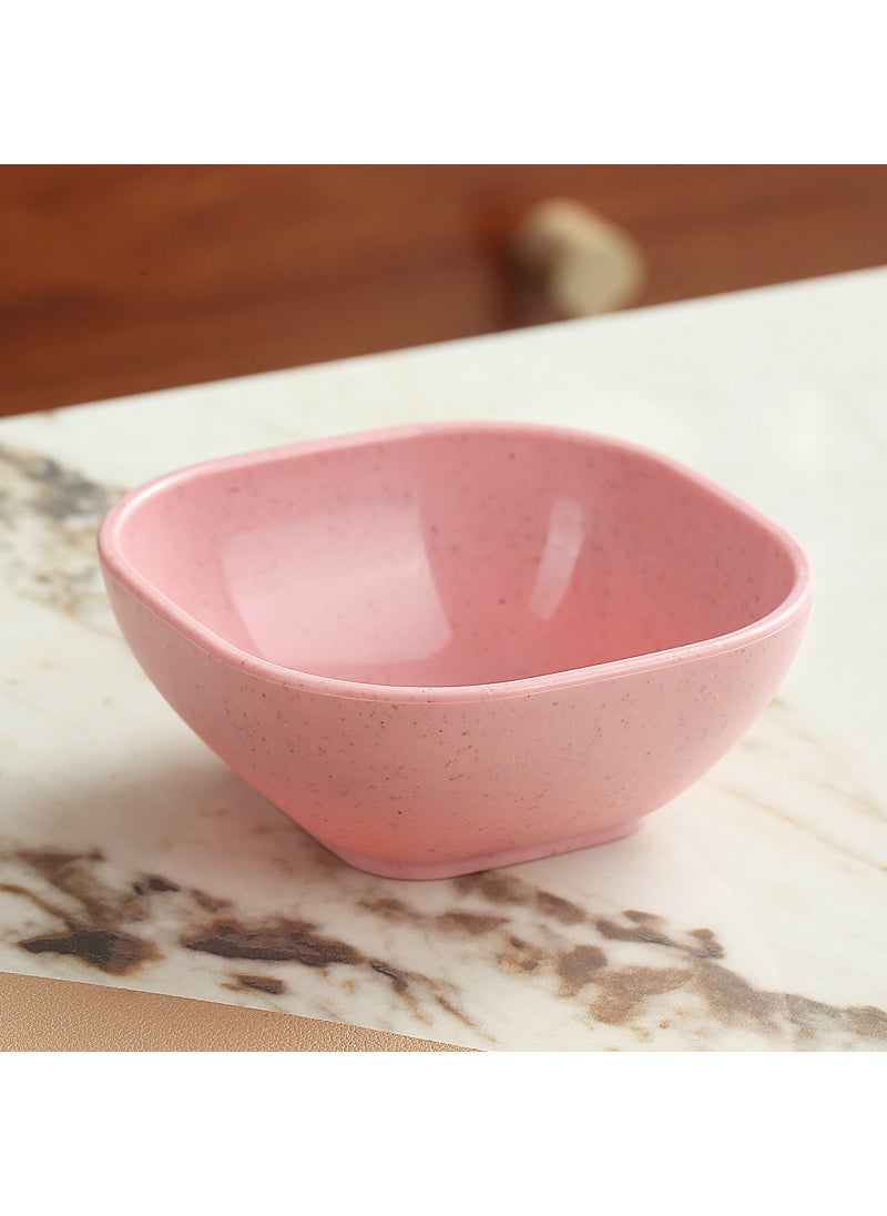 Generic Wheat Straw Sauce Dishes Home Use Nordic pink 