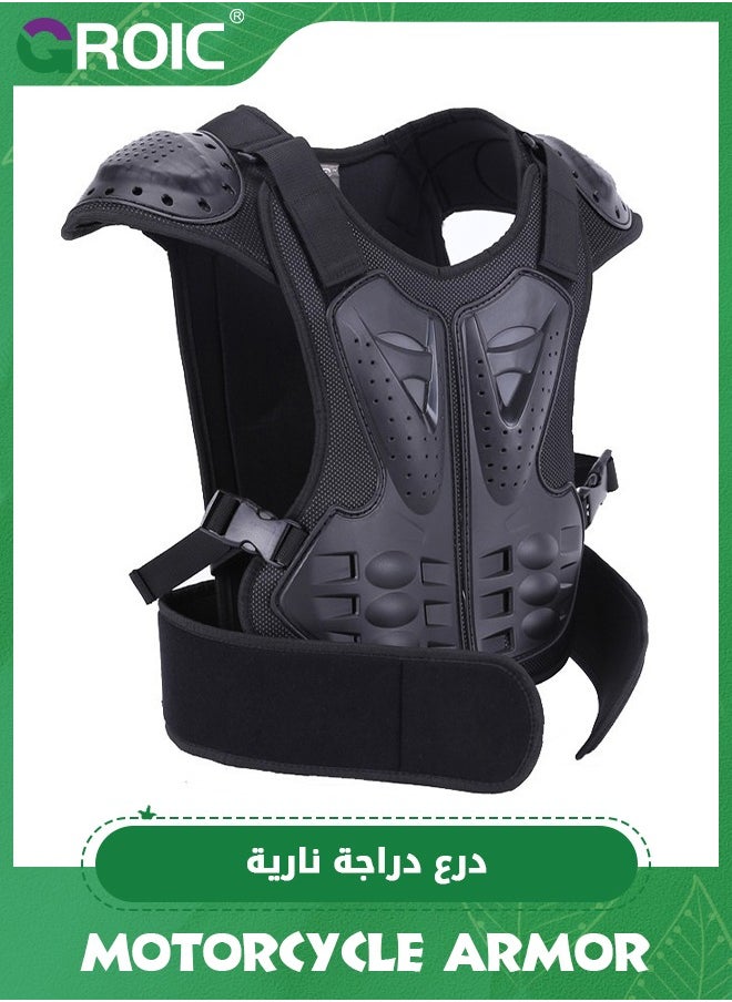 GROIC Motorcycle Chest Armor,Adult Chest Protector Dirt Bike Gear Motocross Dirtbike Protective Gear,Motorcycle Riding Professional Protective Gear,Chest Protector Armor Suit  - Image 1