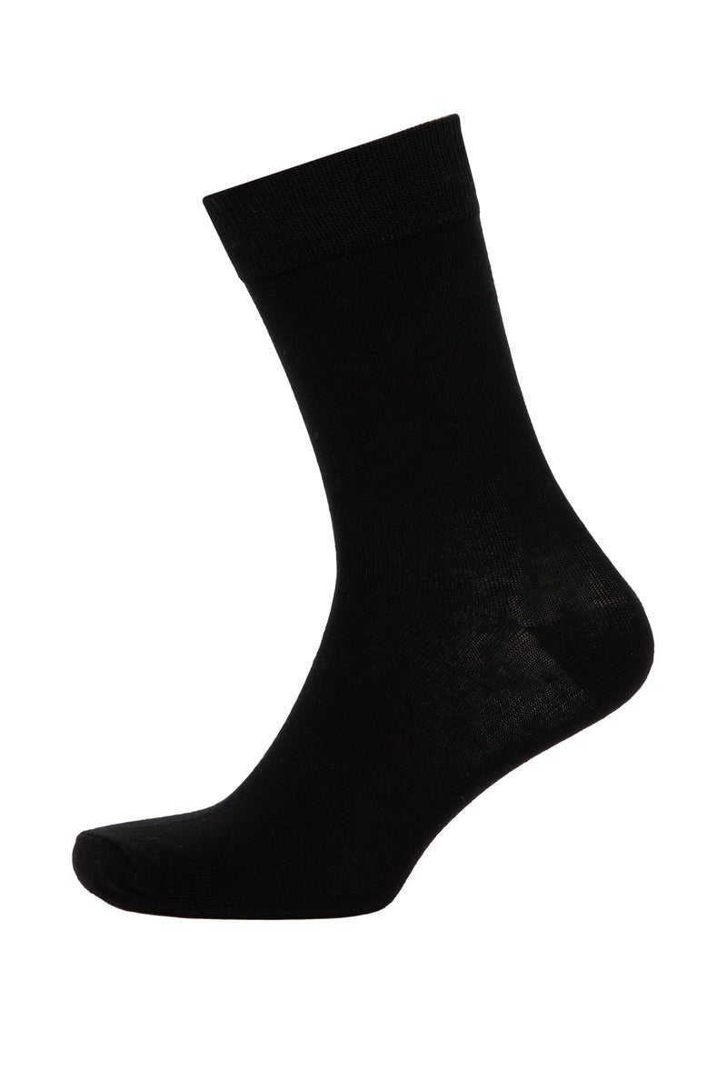 DeFacto Multicolour Man Man 5 Piece Cotton Long Socks Casual - Image 3