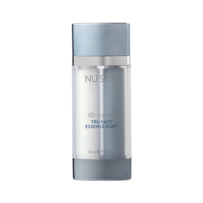 NU SKIN NuSkin ageLOC Tru Face Essence Duet Neck Firming Cream Decollete Lifting Formula Dual Chamber Skin Care That Promotes Skin Firming Contour Hydration Neck Chest Firming Cream