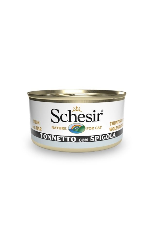Schesir Tuna With Seabass Cat Wet Food - Image 2