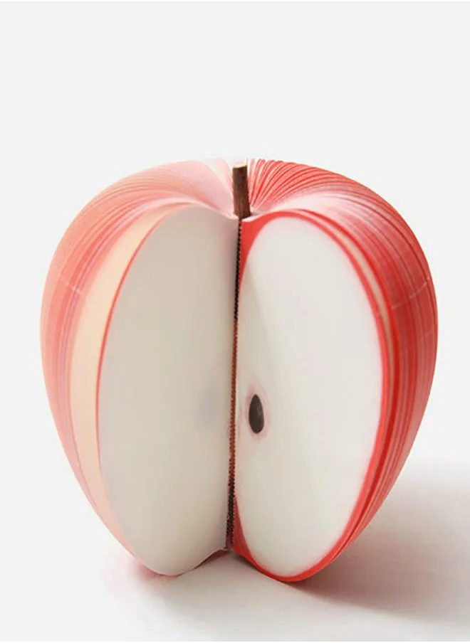 Styli Apple Fruit Shape Design Sticky Notes - 130 Sheets