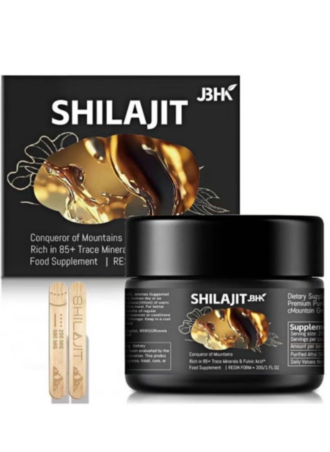 SHILA 100% Pure Himalayan Shilajit Resin – High Purity Energy & Wellness Boost – 30g/50g  - Image 1