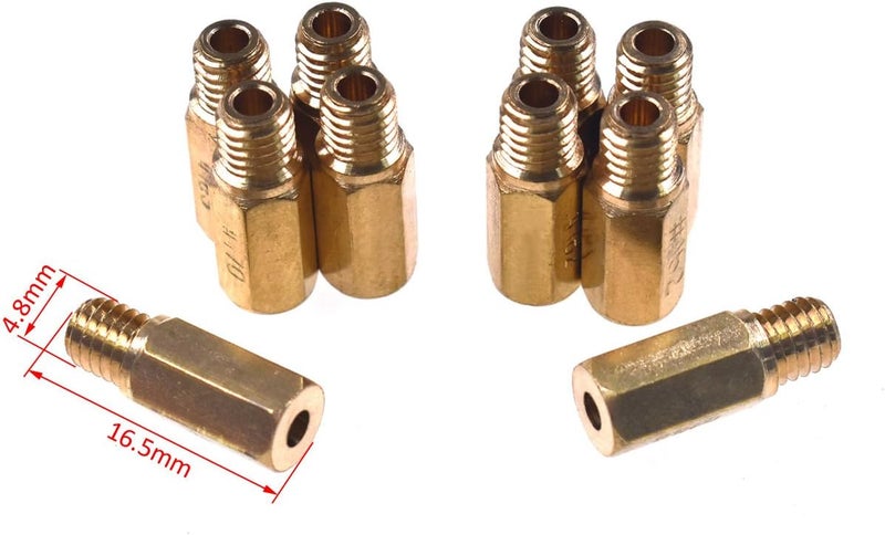 JRL Set of 10 Main Jets for Keihin OKO KOSO Carburetors - Image 3
