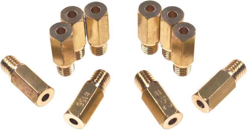 JRL Set of 10 Main Jets for Keihin OKO KOSO Carburetors - Image 2