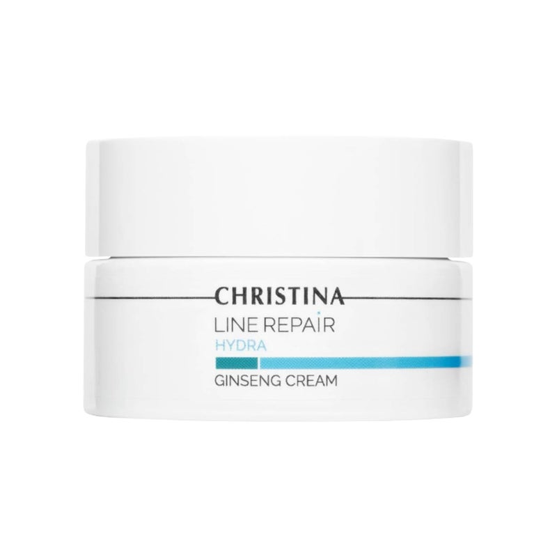 CHRISTINA Line Repair Ginseng Cream with Ginseng Extract  Vitamin C Face Repair Cream with Squalene  Deeply Nourishes Stimulates Regeneration and Enhances Elasticity 50ml
